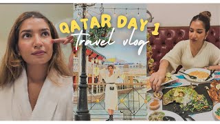 Day 1 in Doha 🇶🇦  Villagio mall  Souk Waqrah  Unaisa Subair [upl. by Ahsiym]