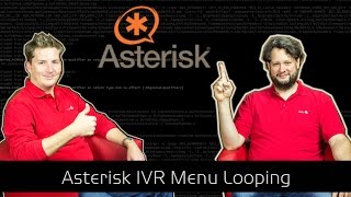 Asterisk Tutorial 33  Asterisk IVR Menu Looping english [upl. by Molahs311]