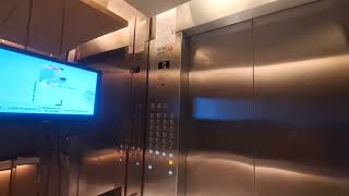 2 Schindler Elevators at Dorsett Kuala Lumpur in Kuala Lumpur  Malaysia [upl. by Anaujnas]