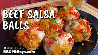 BBQ Beef amp Cheese Salsa Balls [upl. by Bowyer]