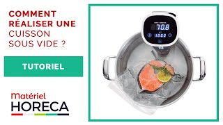 Comment cuire sous vide avec un thermoplongeur   Matériel Horeca [upl. by Leruj]