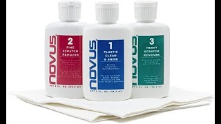 Novus Plastic Polish Test and Review [upl. by Enrobso533]