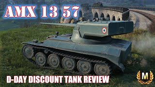 AMX 13 57 French Light DDay Anniversary Tank Review WOT Console  World Of Tanks Modern Armour [upl. by Ailaza]