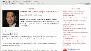 News Bushido und Marcus Staiger schreiben Buch [upl. by Alleda63]