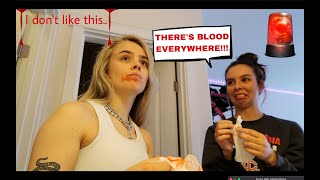 COUGHING UP BLOOD PRANK ON GF [upl. by Monreal]