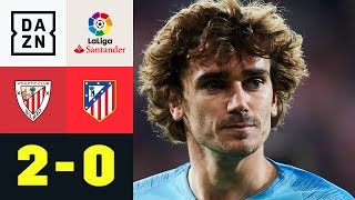 Bilbao schockt Antoine Griezmann und Co Bilbao  Atletico Madrid 20  La Liga  DAZN Highlights [upl. by Rowland]