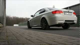 BBM Motorsport M3 E92 Klappen Auspuff Cut out Exhaust Sound V8 [upl. by Mariko]