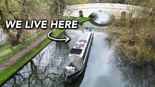 Alternative Living Aboard A Narrowboat And Some HUGE News [upl. by Femi790]