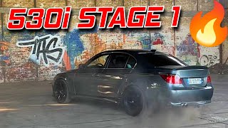 IL A FUMER SA BMW 🔥 530i e60 STAGE 1 🔥 [upl. by Lertram439]