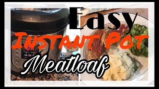 EASY Instant Pot Meatloaf  Instant Pot Review [upl. by Howlond]