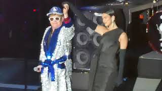 ELTON JOHN with DUA LIPA  quotCold Heartquot  DODGER STADIUM  LOS ANGELES November 20 2022 [upl. by Carlen858]