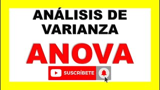 Análisis de Varianza de un Factor ANOVA Manual y en Excel 📈 Ejemplo 1 [upl. by Georg]