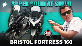 BRISTOL FORTRESS 160  BAKIT SOBRANG SULIT ANG MAXI SCOOTER NATO [upl. by Maclean]