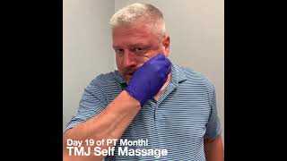 TMJ self massage [upl. by Ellenet87]