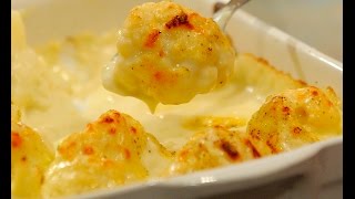 Easy Cauliflower Cheese Recipe [upl. by Shakespeare]