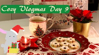 Baking LINZER COOKIES  Day 09  Cozy Vlogmas in Eastern Europe [upl. by Gelman]