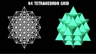 How to Draw a 64 Star Tetrahedron  Sacred Geometry Drawing Tutorial [upl. by Gypsie506]