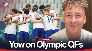 Griffin Yow on Olympics quarterfinals his role on the team amp getting exposure  Morning Footy [upl. by Grados602]