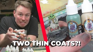 Testing Out Two Thin Coats Paint Range [upl. by Odo]