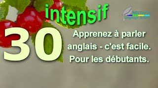 Cours anglais en ligne  Сonversation pour les débutants  beginners Intensif YouTube Leçon 30 [upl. by Polly]