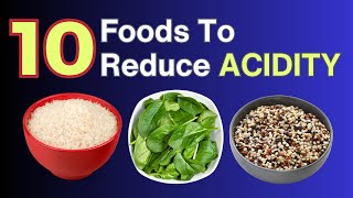 10 Foods That Reduce Acidity In The Body  VisitJoy [upl. by Ormond]