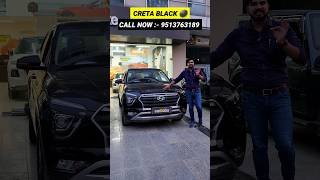 BLACK CRETA FOR SALE DELHI creta cretablack gauravsethi shorts usedcarsindelhi [upl. by Celik]