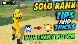 BEST SOLO TIPS AND TRICKS IN FREE FIRE  FIREEYES GAMING [upl. by Placia]