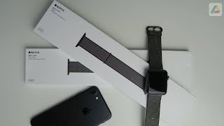 Sport Loop Armband für die Apple Watch Review deutsch [upl. by Fairfield870]