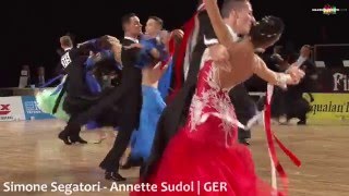 Simone Segatori  Annette Sudol  Viennese Waltz  Finland Open 2016 Grand Slam [upl. by Sirromal]