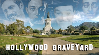 FAMOUS GRAVE TOUR  Forest Lawn Hollywood 2 Buster Keaton Stan Laurel etc [upl. by Mendez]