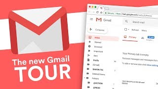 The new Gmail Tour Redesign 2018 [upl. by Christabelle]