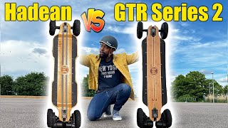 Evolve Hadean vs GTR Series 2  Which electric skateboard should you buy [upl. by Vin]