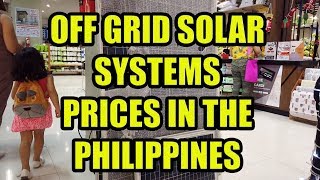 Off Grid Solar Prices In The Philippines [upl. by Albemarle]