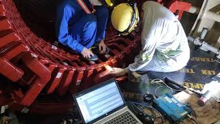 Generator Stator Endwinding Bump Test [upl. by Nelo]