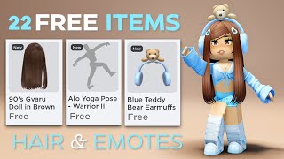 NEW FREE ITEMS YOU MUST GET IN ROBLOX😍💕 COMPILATION [upl. by Derrej]