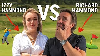 Richard Hammond challenges his daughter to a golf match [upl. by Ainorev893]