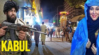 Afghanistan 4k Night walking Tour in Kabul  2024 [upl. by Euridice669]