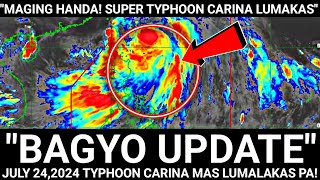 quotNAGBABANTA SIGNAL NO 4quot Bantayan TYPHOON CARINA ❗MAS LUMAKAS PA NORTHWEST❗Latest Weather ❗ [upl. by Sievert177]