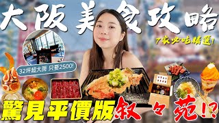 日本 大阪美食！平價版敘敘苑燒肉？32平超大飯店不用台幣兩千五？日本女生最愛的吸睛好拍下午茶？一盤￥300的居酒屋？2023日本最新的電動滑板車？最新神戶和牛定食還有小巧可愛的必吃可麗露！｜波妞食境秀 [upl. by Leyla]