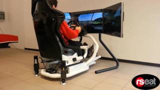 rSeat RS1 in motion with D Box [upl. by Gabel]