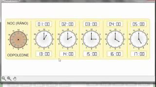 Hodiny a určování času opakování Matýskova matematika 7 díl strana 24 cvičení 1 [upl. by Aicitel]