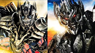 Transformers  Optimus Prime vs Megatron [upl. by Nalced60]