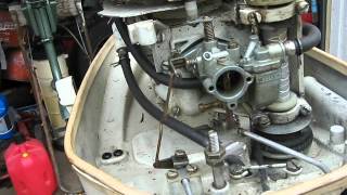 1964 Sea King 5hp tune up overview [upl. by Wileen410]