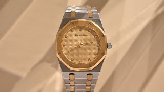 The Audemars Piguet Reference 56303 The Cheapest and nicest Royal Oak  Wristwatch Check [upl. by Dranel]