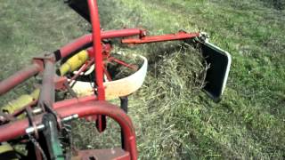 360 hay rake [upl. by Idnyl]