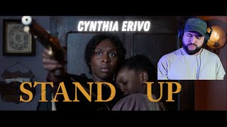 Cynthia Erivo  Stand Up  Vocalist From The UK Reacts [upl. by Aihcela]