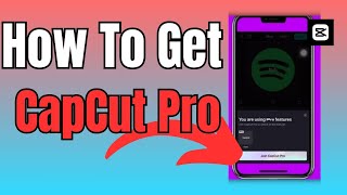 How To Get CapCut Pro New [upl. by Akoyn971]