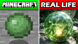 Realistic Minecraft  Real Life vs Minecraft  Realistic Slime Water Lava 393 [upl. by Pedro]