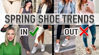 SPRING 2024 SHOE TRENDS Whats IN and Whats OUT [upl. by Rosco]