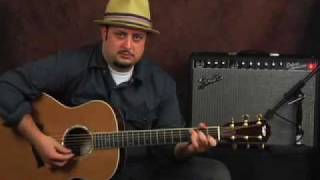 How to play Acoustic Bluegrass guitar easy beginner lesson [upl. by Eoin]